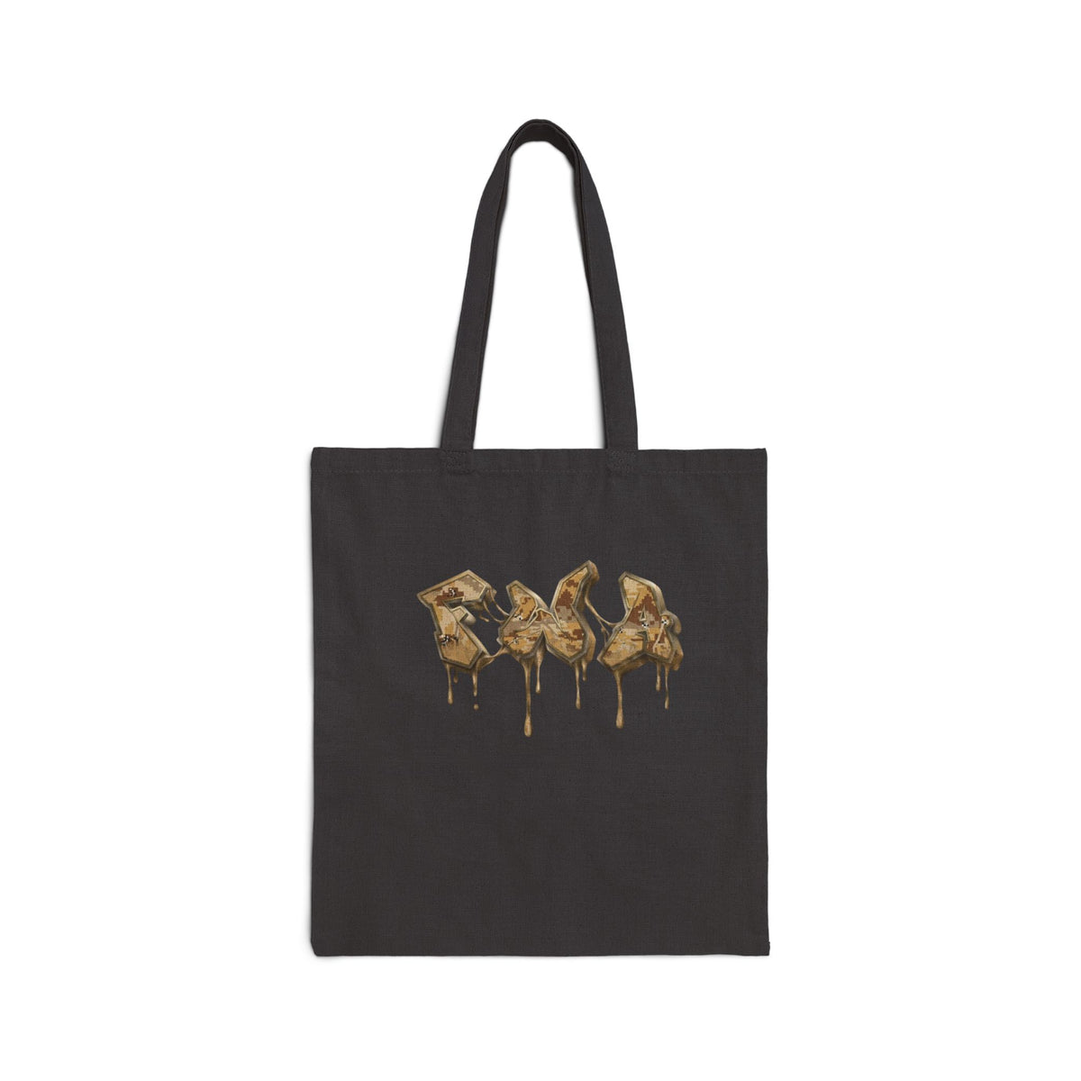 Dripping Honeycomb Bee Art Tote