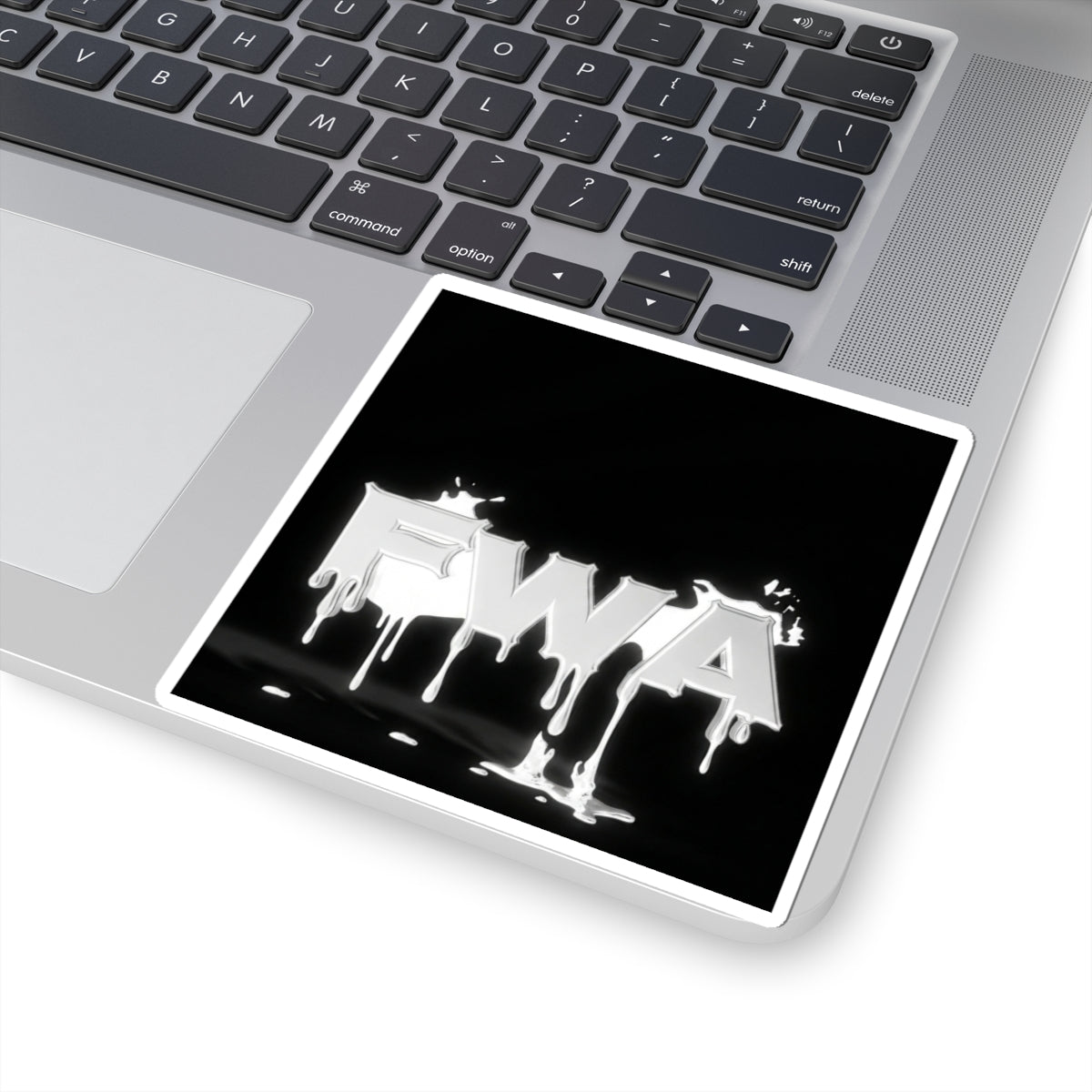 FWA Dripping Logo Sticker — Glossy Kiss-Cut Vinyl Decal