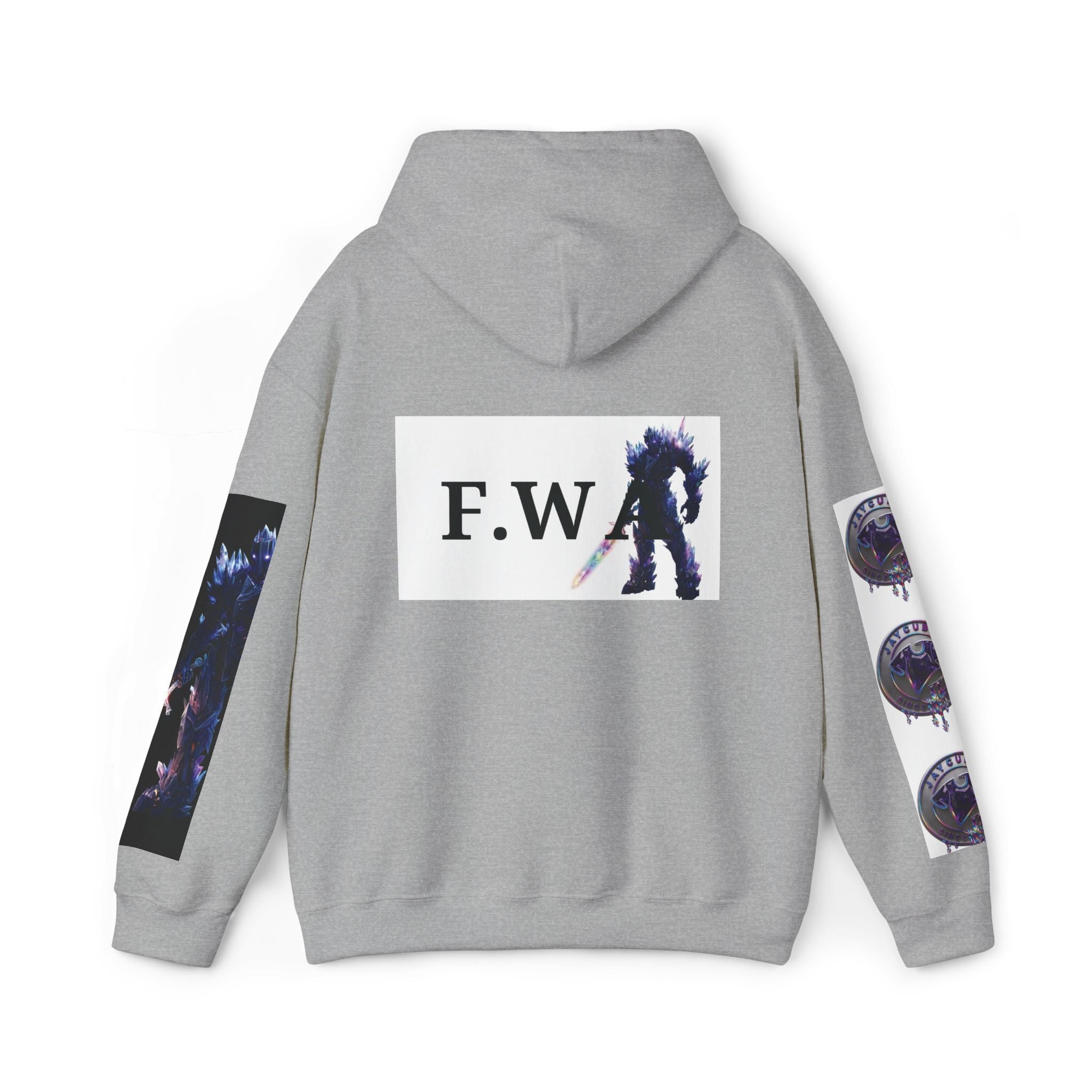 Faith With Action Hoodie — Inspirational Christian Graphic Pullover