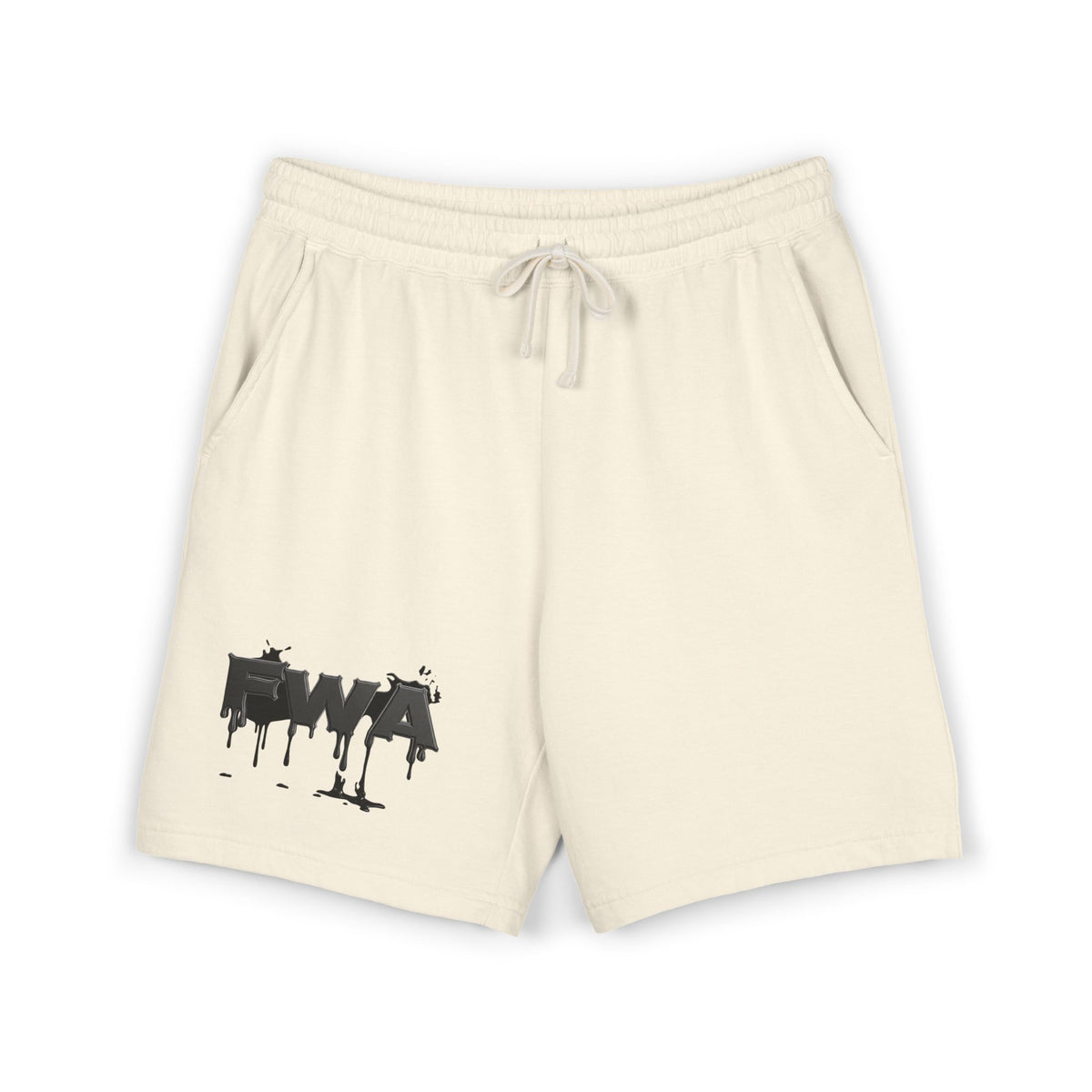 Faith With Action Graphic Sweat Shorts — Lightweight Fleece Casual