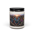 Unity Rising Soy Candle — 9oz Scented Jar with 'TWA' Artwork