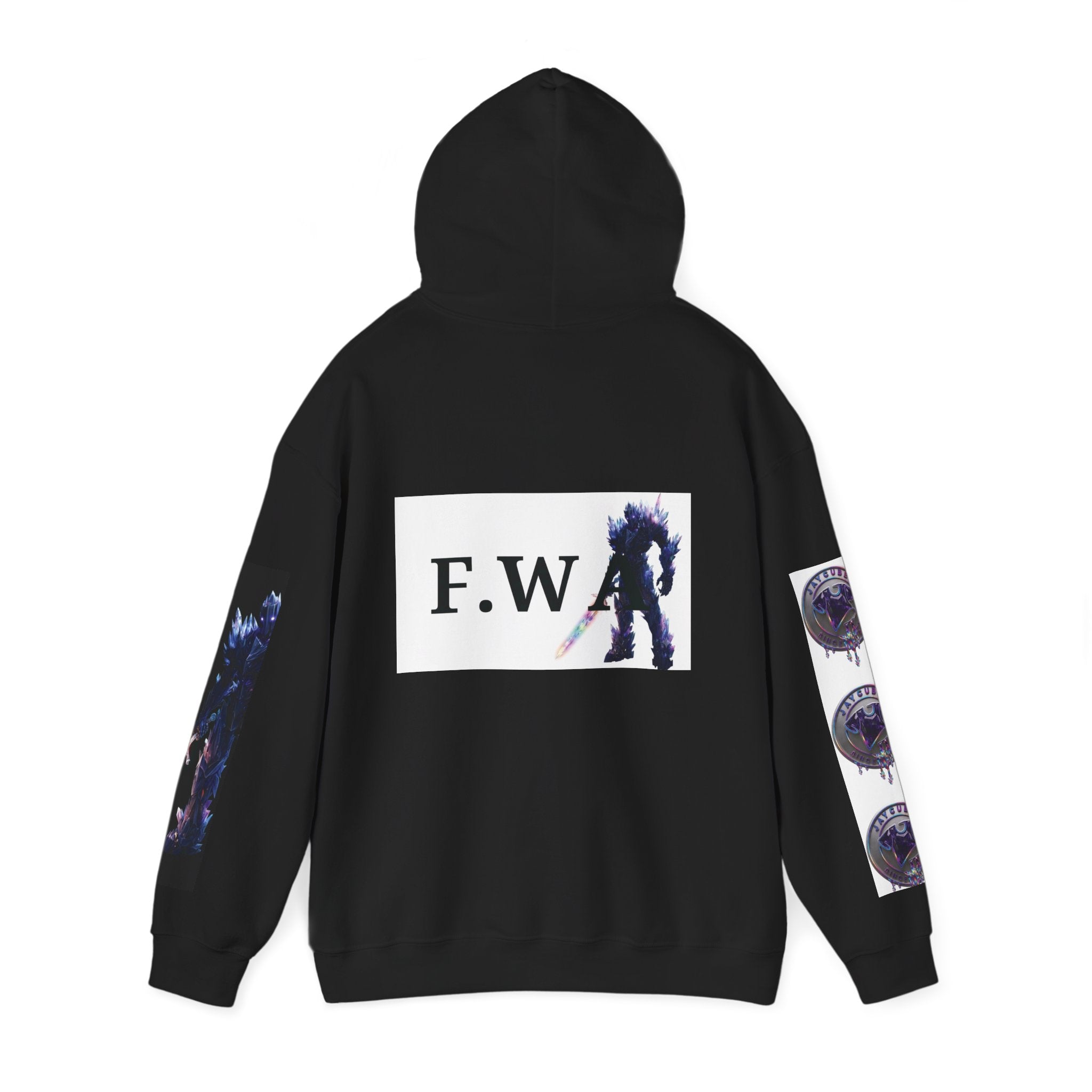 Faith With Action Hoodie — Inspirational Christian Graphic Pullover