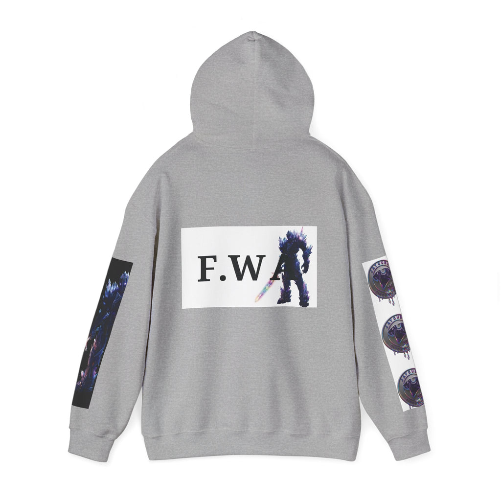 Faith With Action Hoodie — Inspirational Christian Graphic Pullover