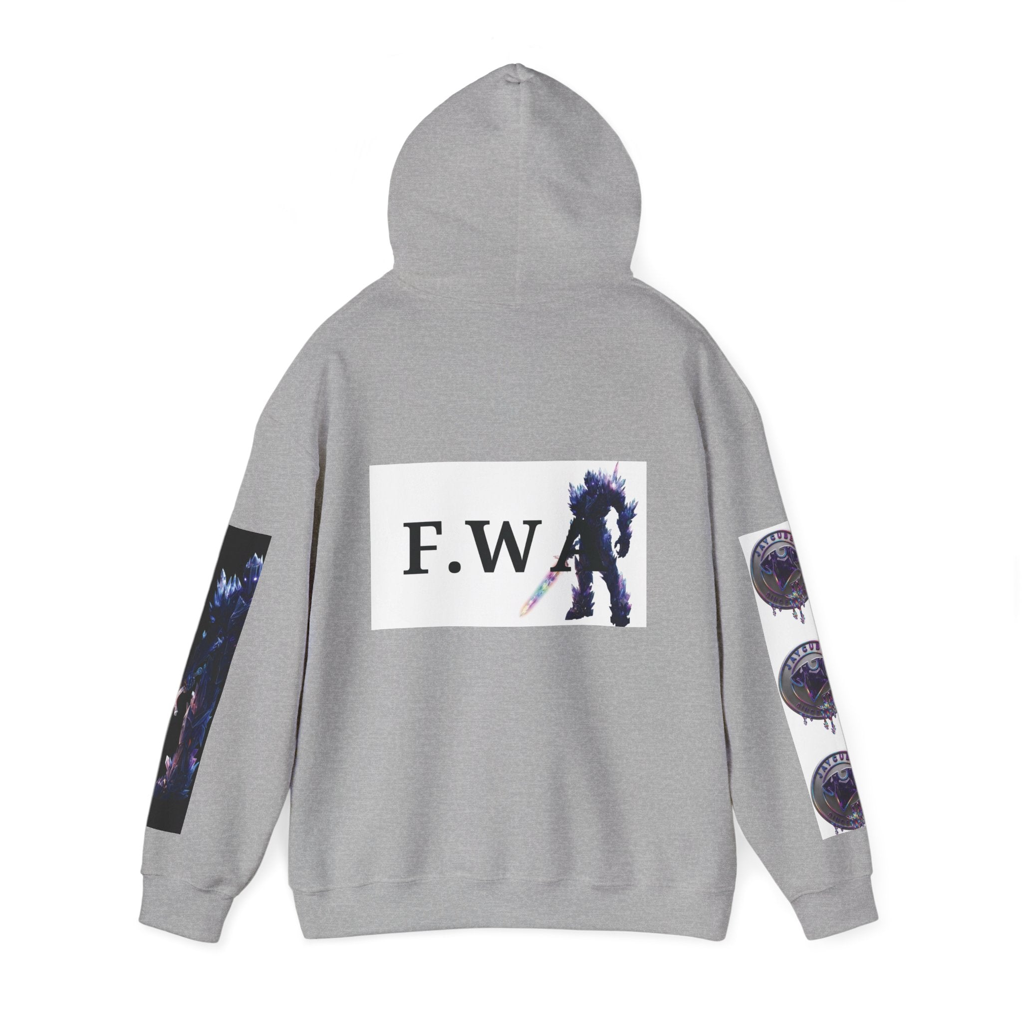 Faith With Action Hoodie — Inspirational Christian Graphic Pullover