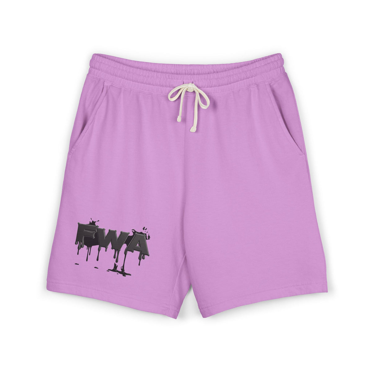 Faith With Action Graphic Sweat Shorts — Lightweight Fleece Casual