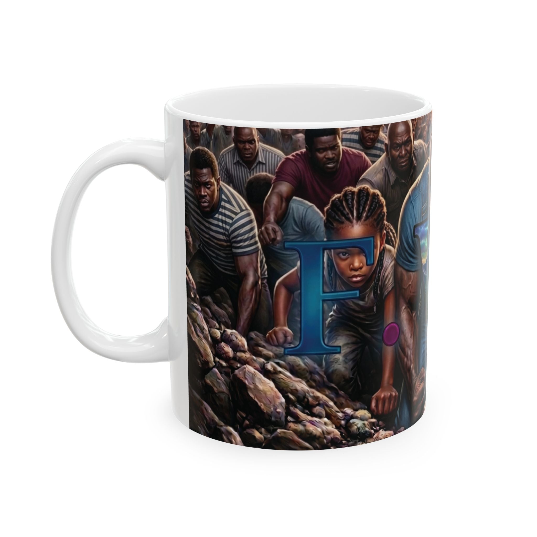 Teamwork builds Faith Coffee Mug — Bold Urban Art Wrap (11oz & 15oz)