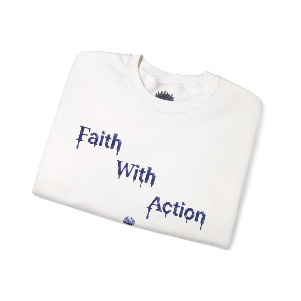 Faith With Action Crewneck Sweatshirt