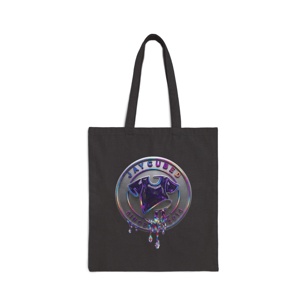 Faith With Action Canvas Tote — Inspirational Quote Eco Tote Bag