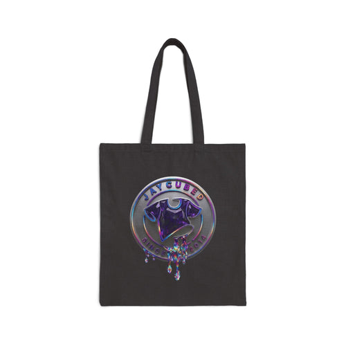 Faith With Action Canvas Tote — Inspirational Quote Eco Tote Bag