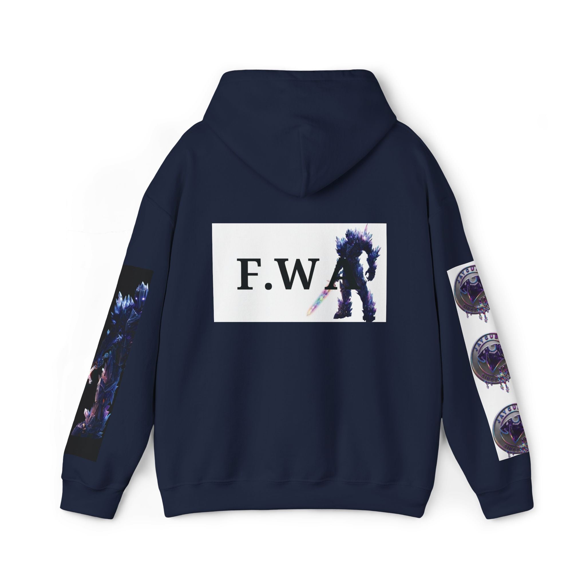 Faith With Action Hoodie — Inspirational Christian Graphic Pullover