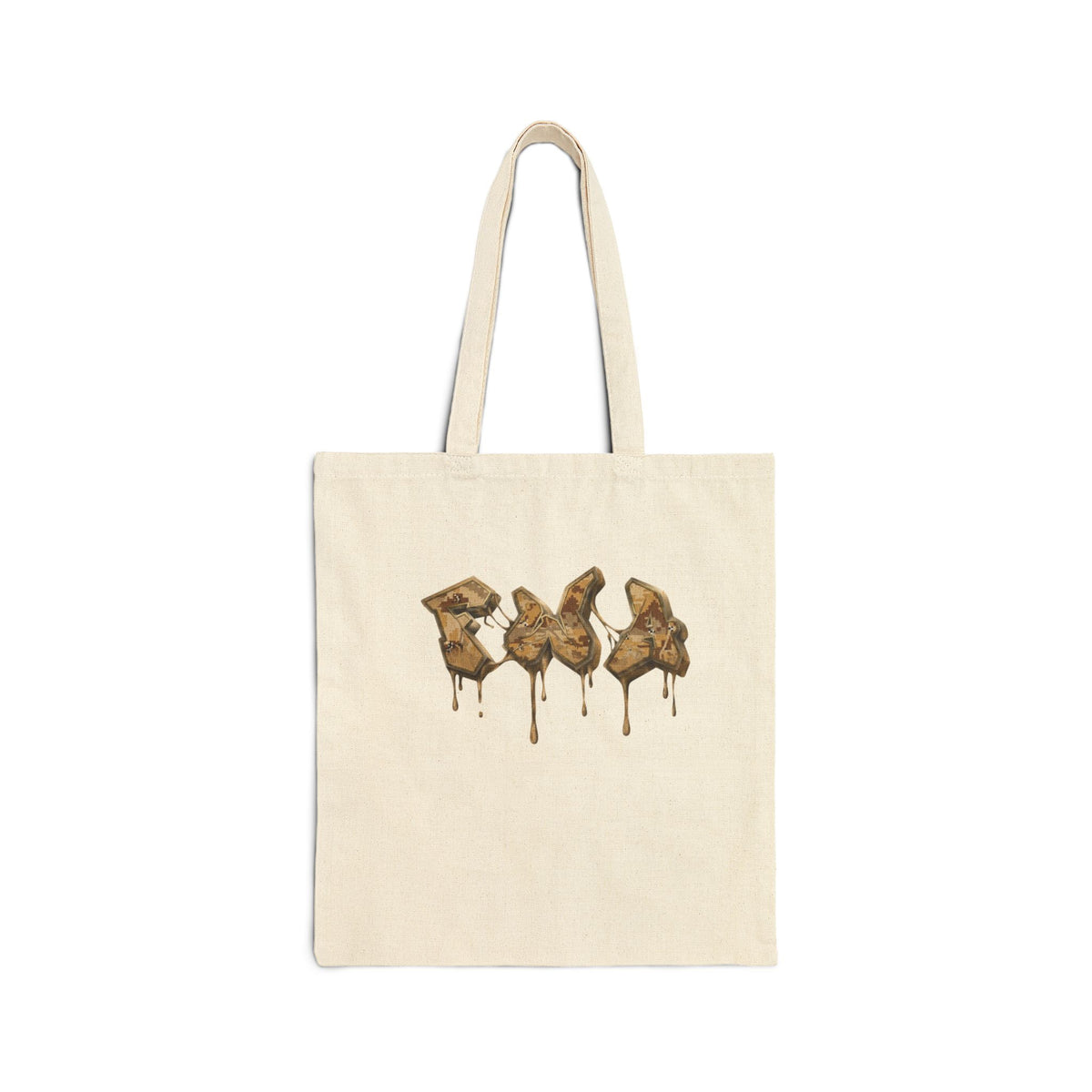 Dripping Honeycomb Bee Art Tote
