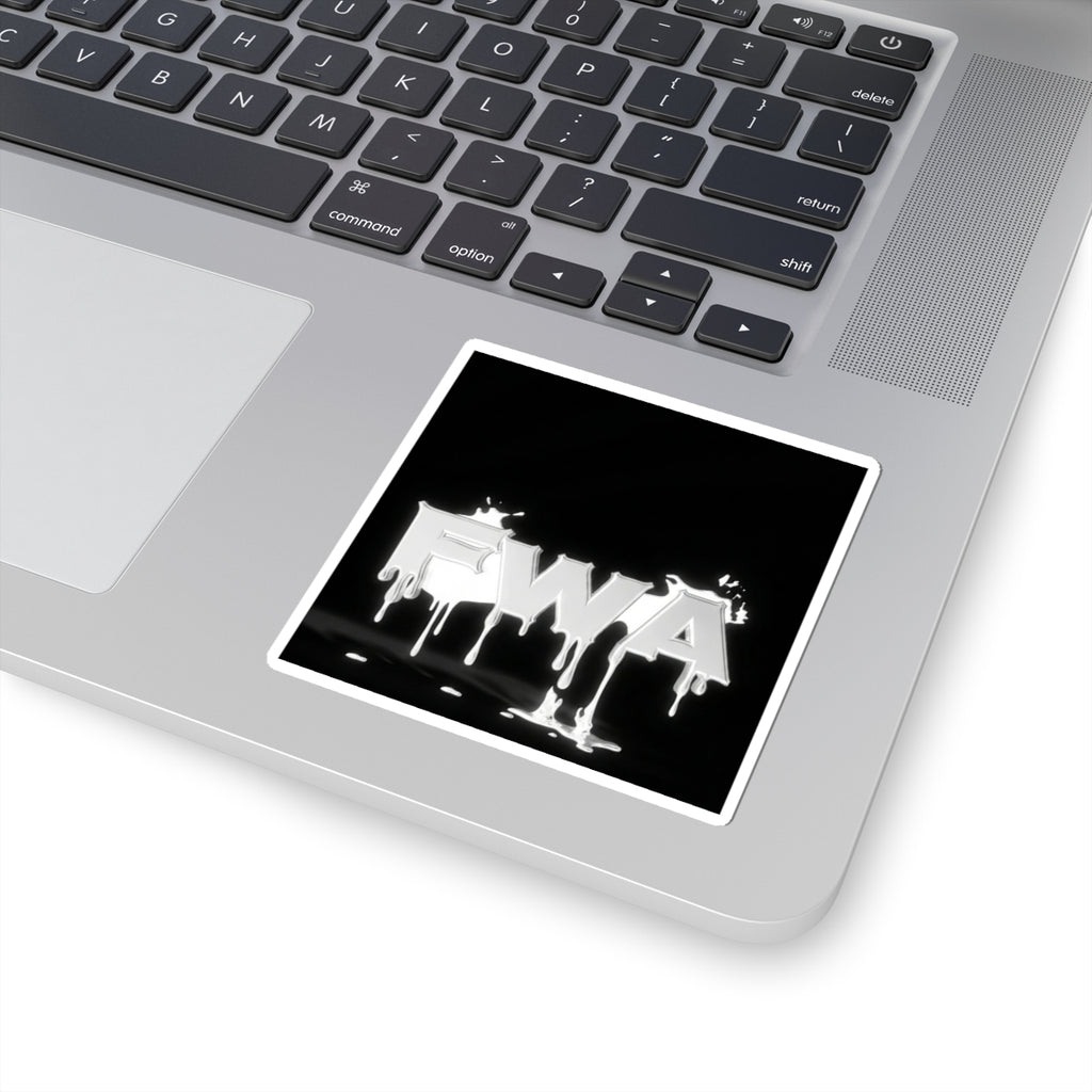 FWA Dripping Logo Sticker — Glossy Kiss-Cut Vinyl Decal