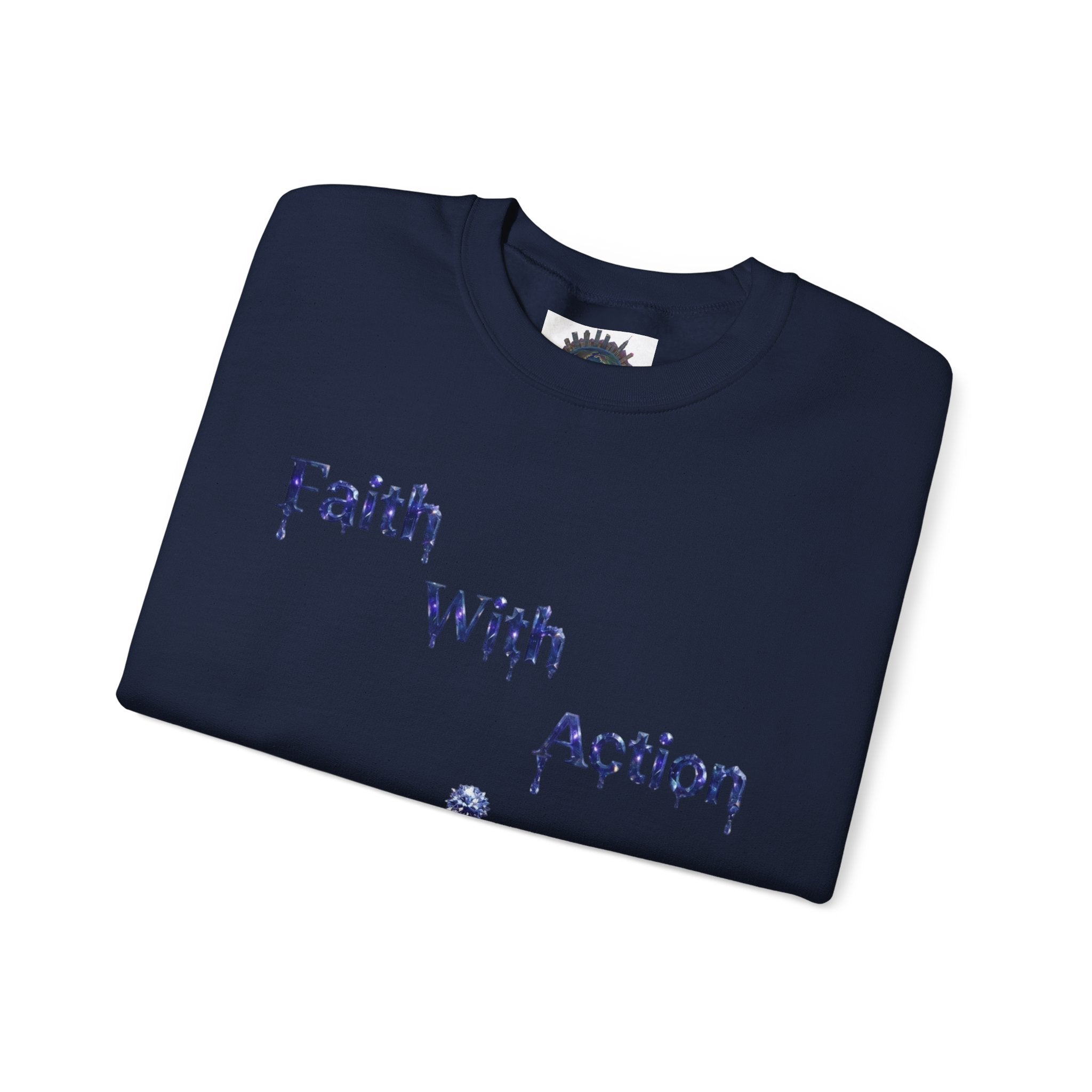 Faith With Action Crewneck Sweatshirt