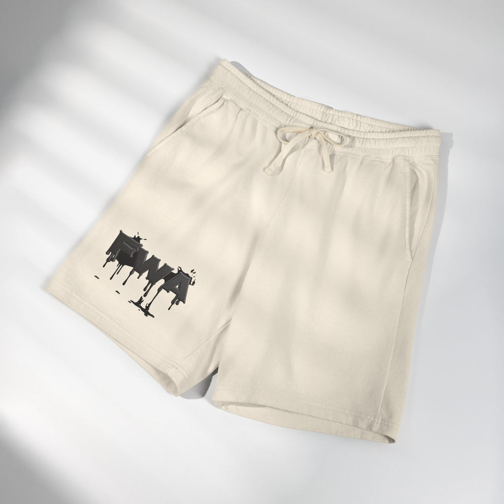 Faith With Action Graphic Sweat Shorts — Lightweight Fleece Casual