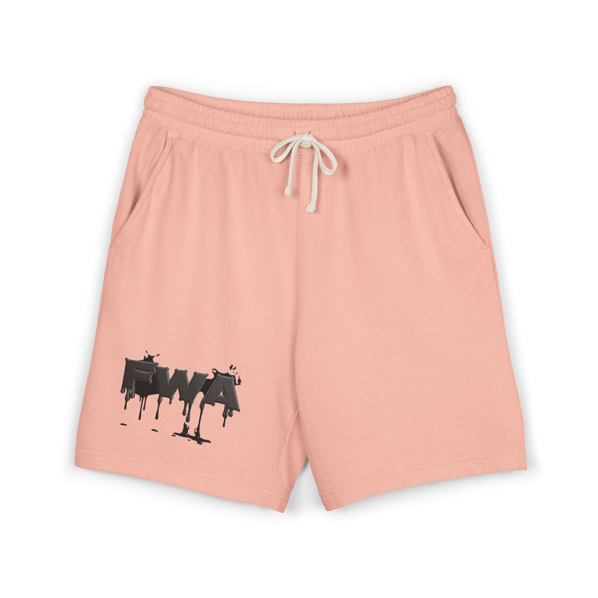 Faith With Action Graphic Sweat Shorts — Lightweight Fleece Casual