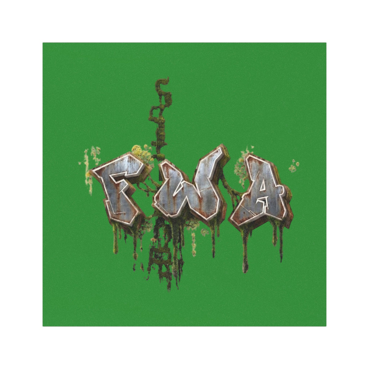 FWA Graffiti Car Magnet — Faith With Action Art for Cars
