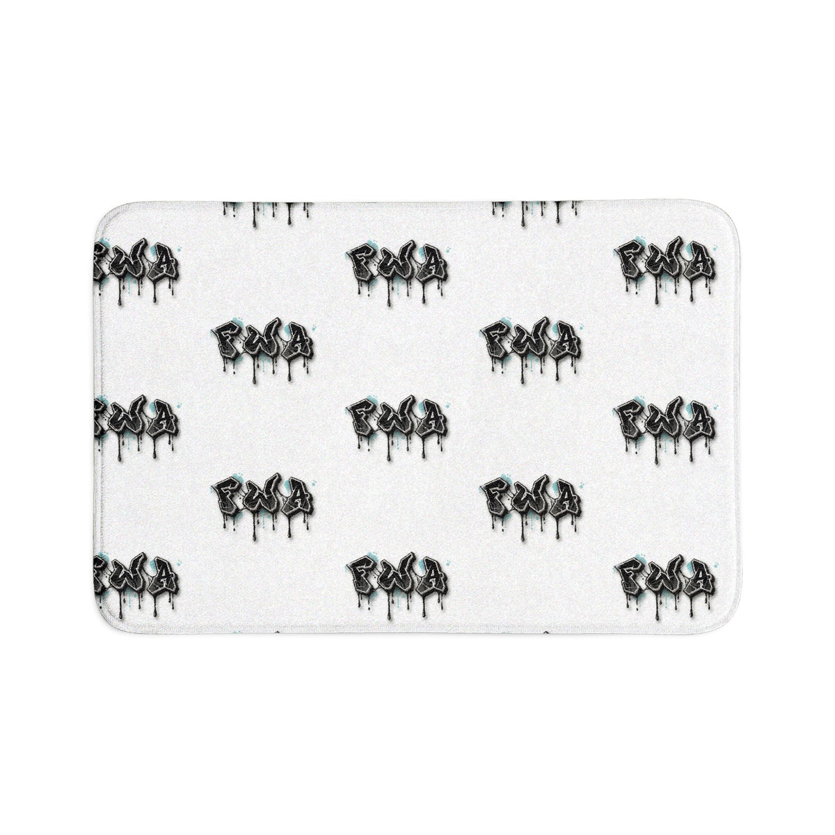 Faith With Action Bath Mat Set — 3-Piece Non-Slip Bathroom Rugs