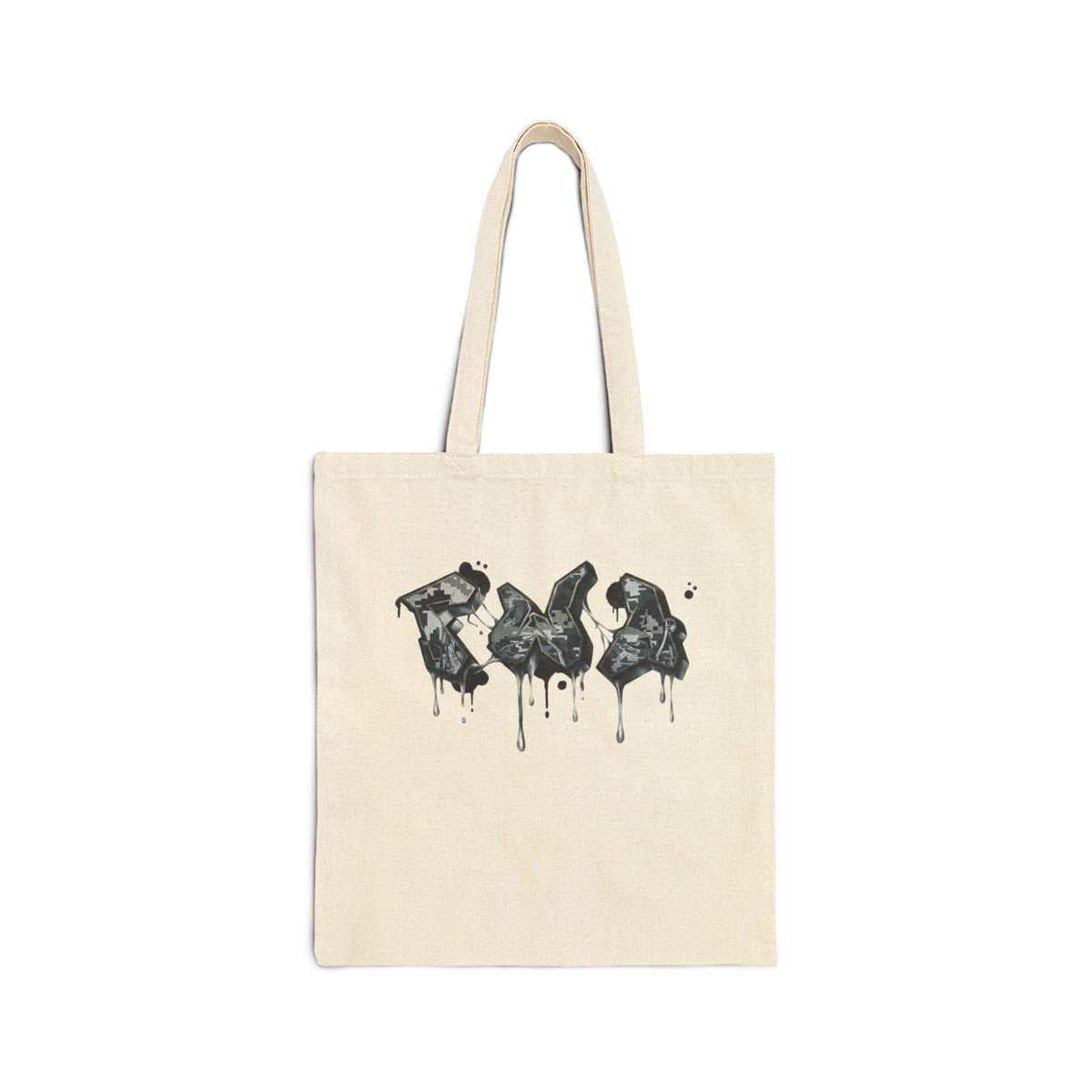 Dripping Raven Trio Canvas Tote — Gothic Bird Art Eco Tote Bag