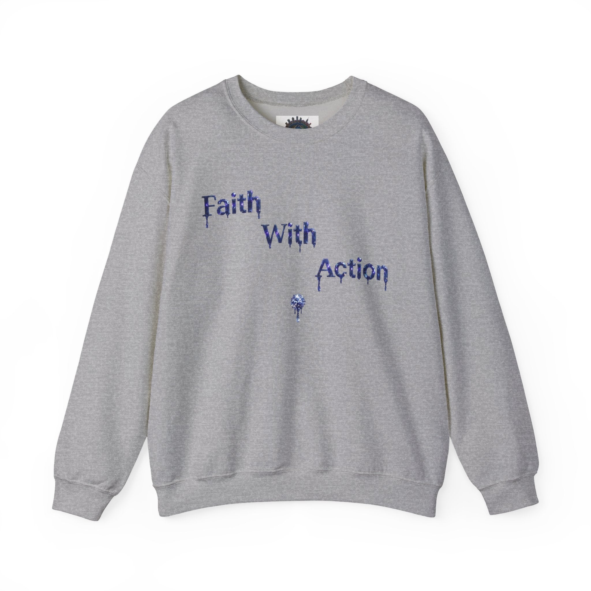 Faith With Action Crewneck Sweatshirt