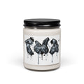 Soy Candle — Urban Graffiti Drip Design, 9 oz Scented Jar