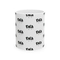 FWA Ceramic Mug — Dark Floral 11oz & 15oz