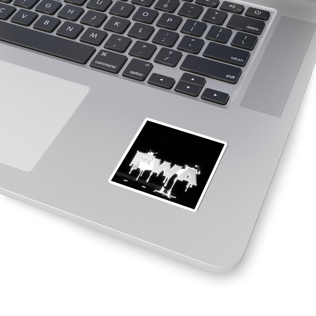 FWA Dripping Logo Sticker — Glossy Kiss-Cut Vinyl Decal