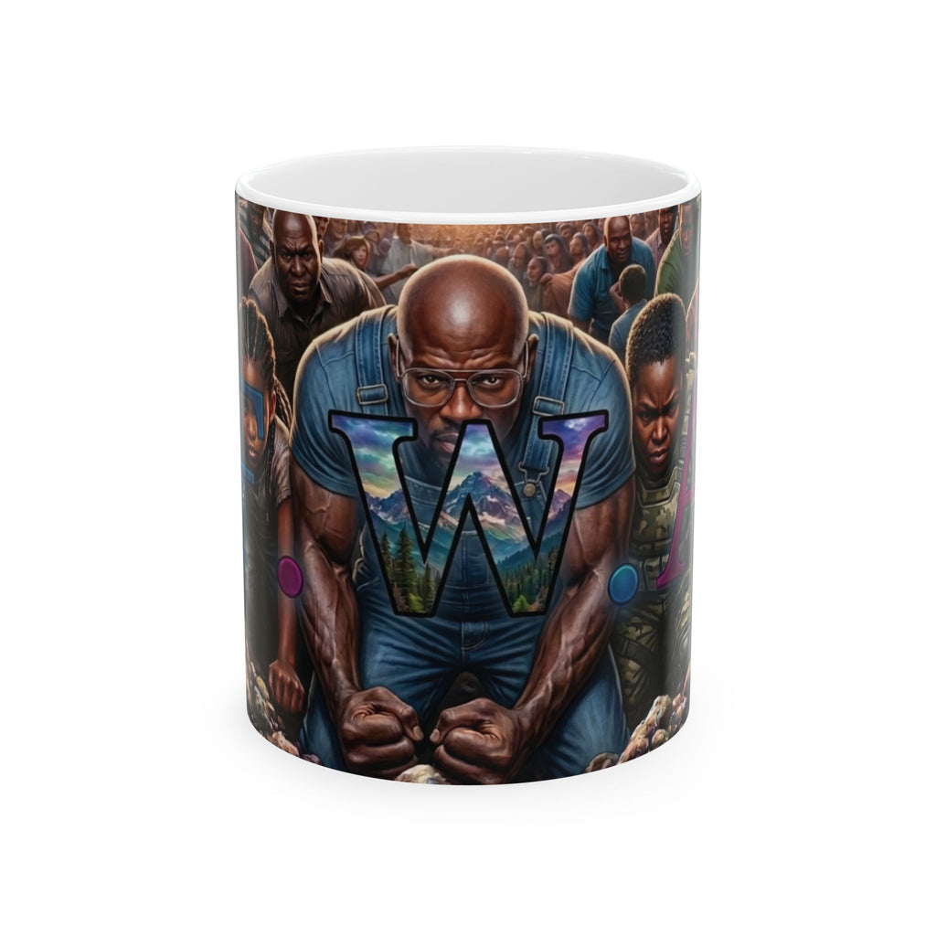 Teamwork builds Faith Coffee Mug — Bold Urban Art Wrap (11oz & 15oz)
