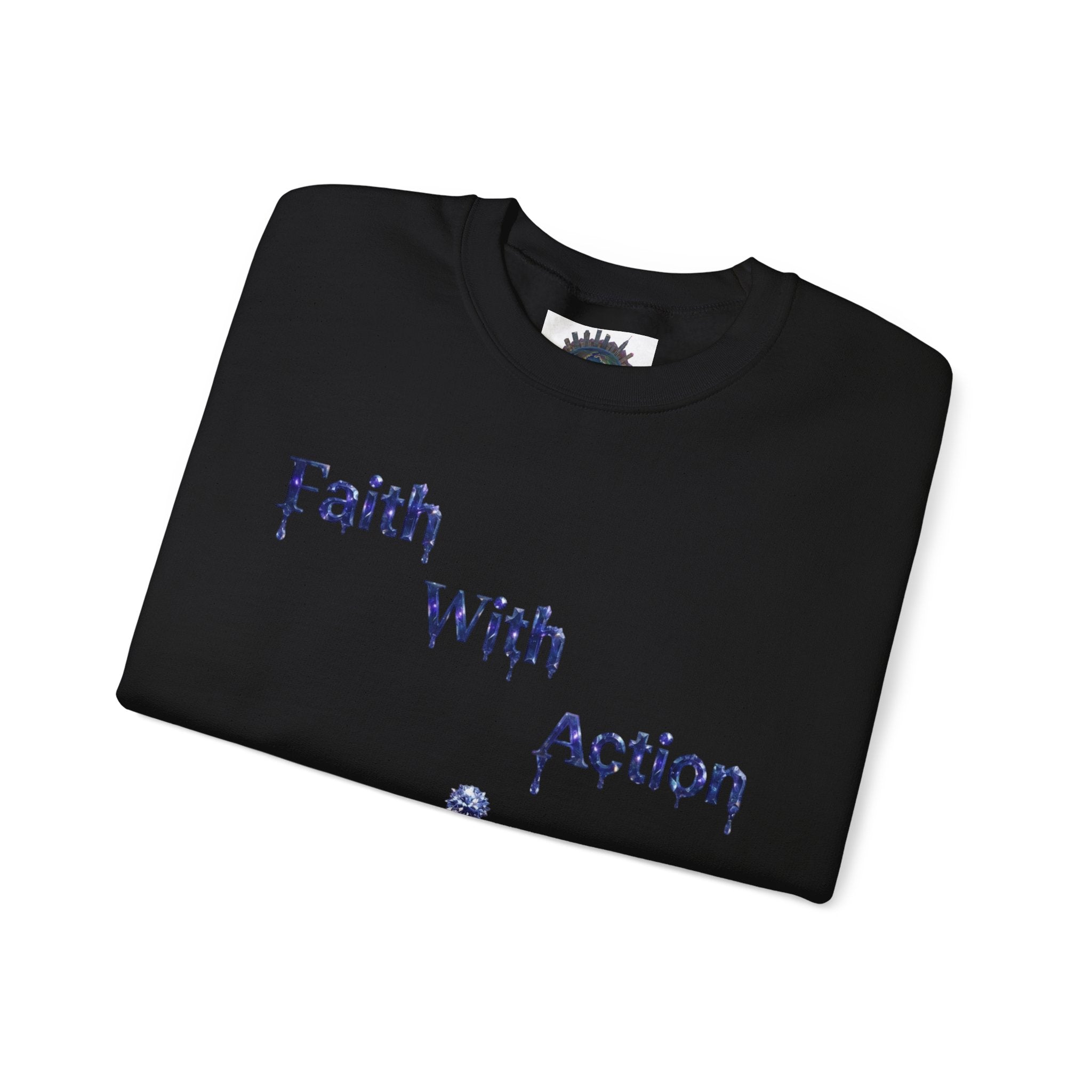 Faith With Action Crewneck Sweatshirt