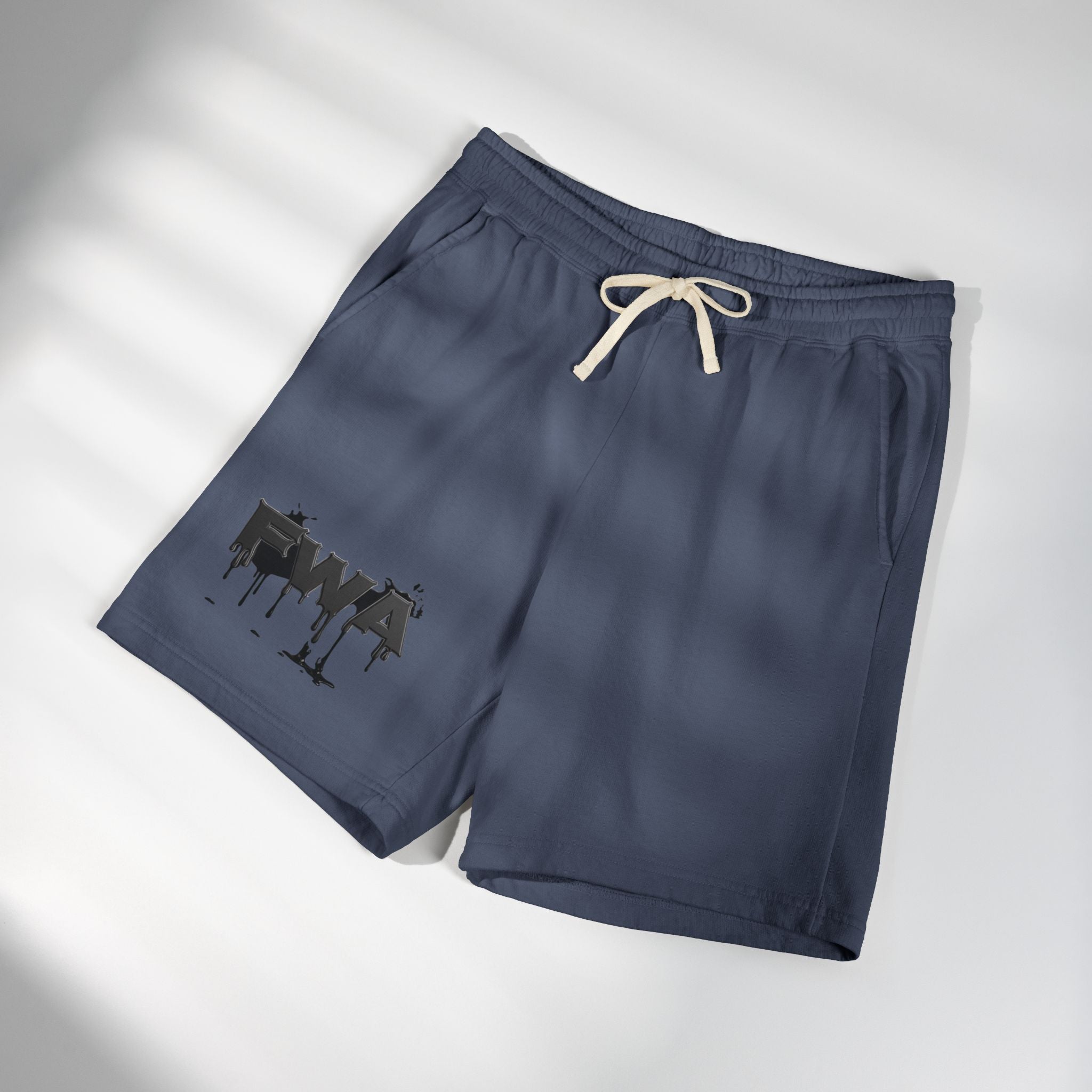 Faith With Action Graphic Sweat Shorts — Lightweight Fleece Casual