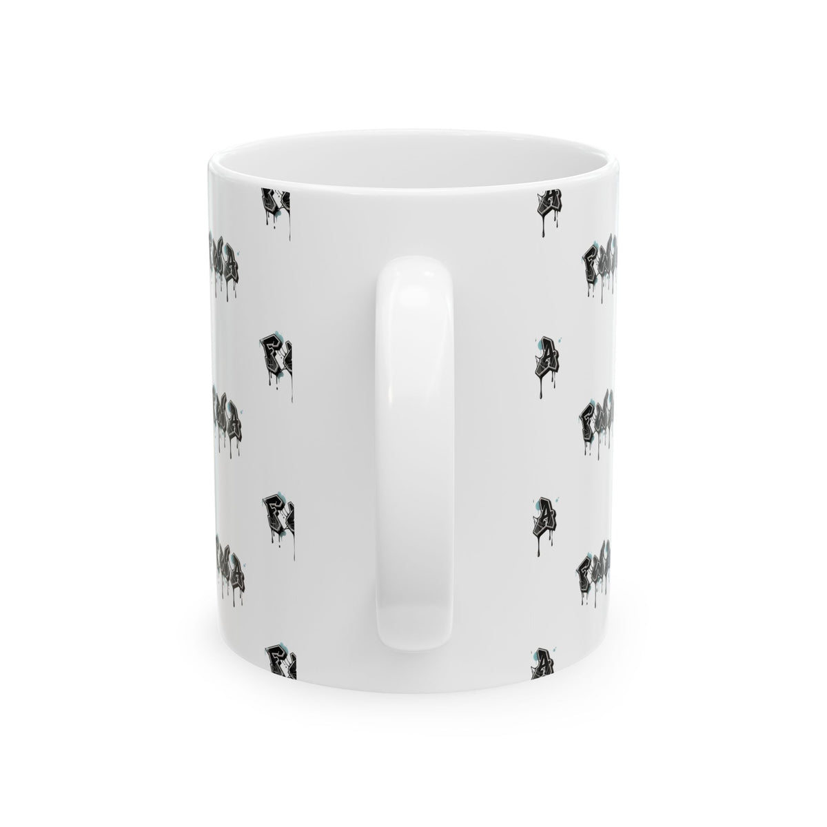 FWA Ceramic Mug — Dark Floral 11oz & 15oz