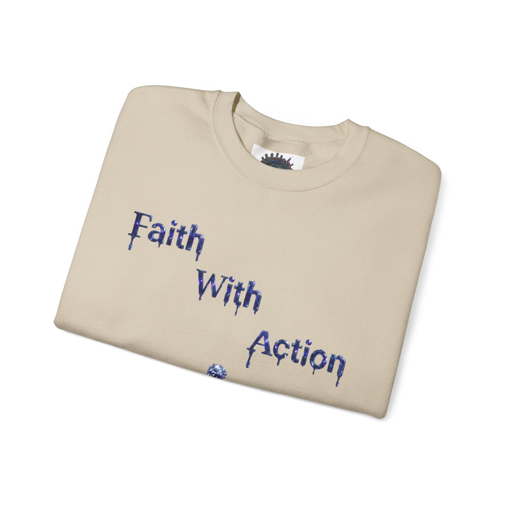Faith With Action Crewneck Sweatshirt