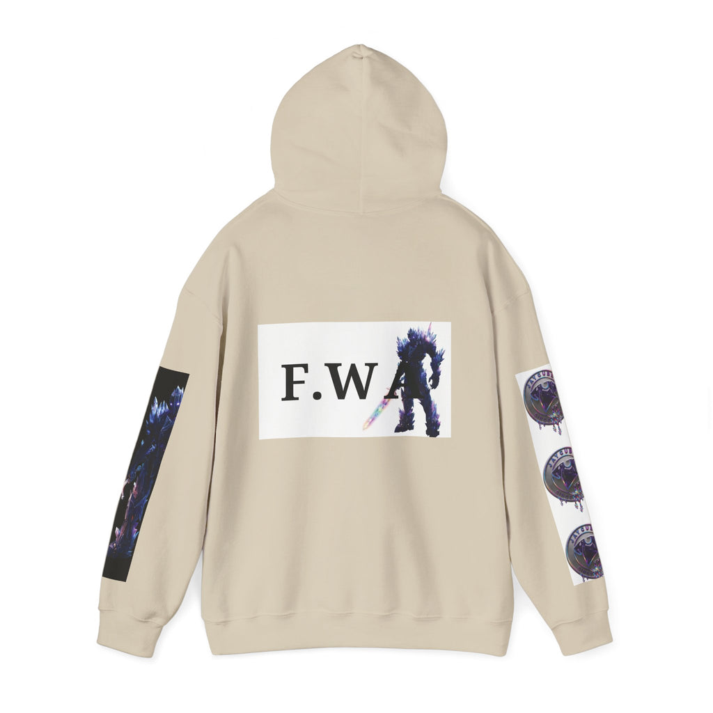 Faith With Action Hoodie — Inspirational Christian Graphic Pullover