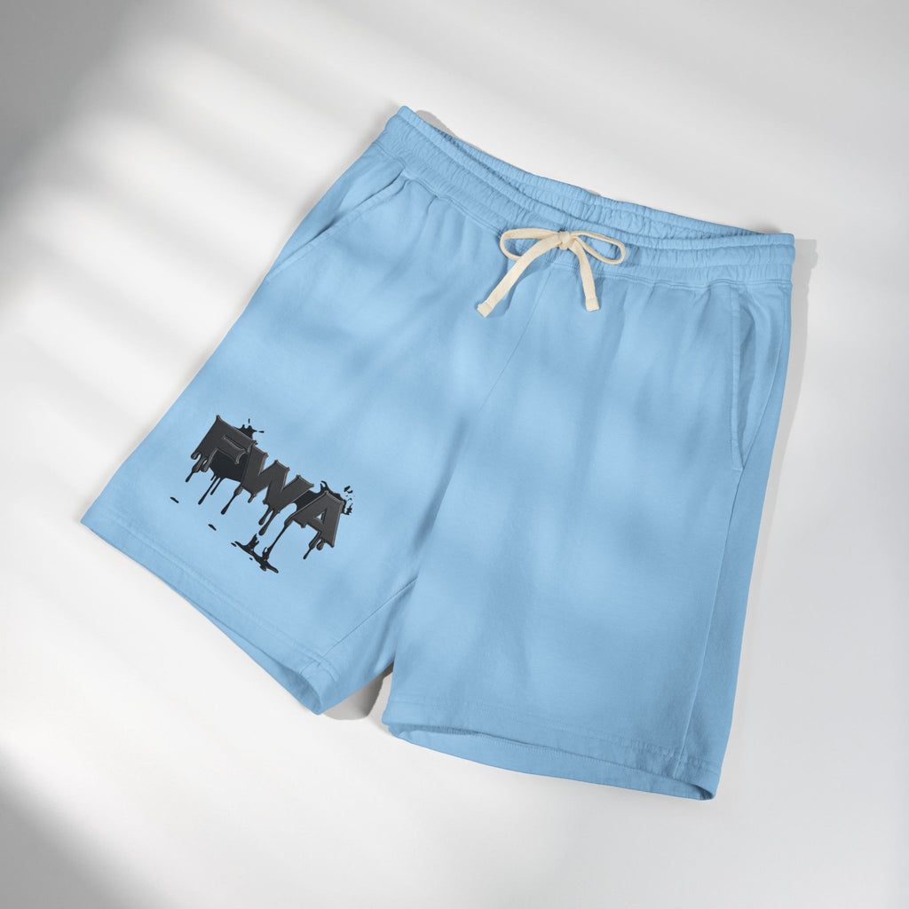Faith With Action Graphic Sweat Shorts — Lightweight Fleece Casual