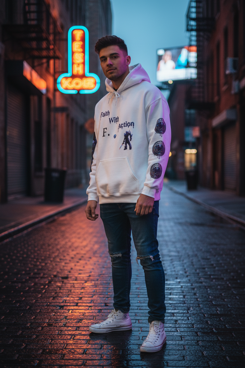 Faith With Action — F.W.A. Warrior Hoodie